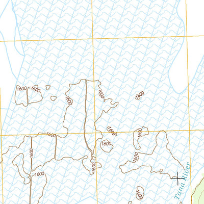 Bering Glacier D-5 SW, AK (2016, 25000-Scale) Preview 3