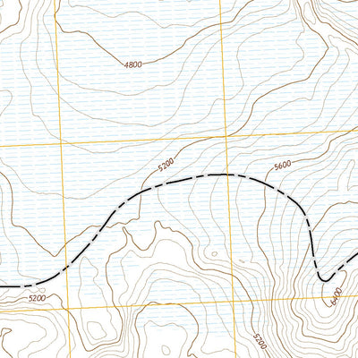 Bering Glacier D-8 SW, AK (2014, 25000-Scale) Preview 2