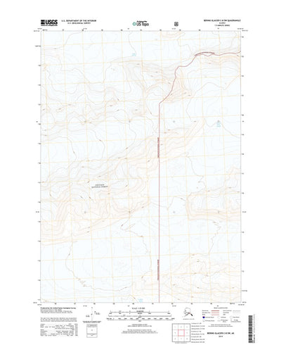 Bering Glacier C-8 SW, AK (2014, 25000-Scale) Preview 1