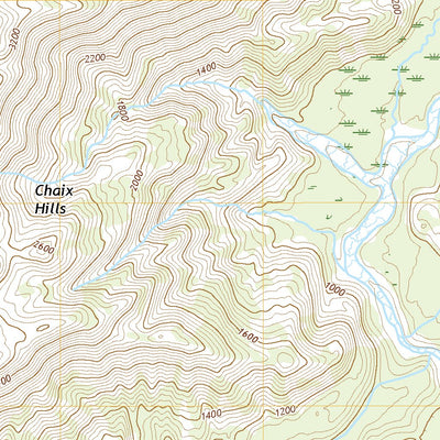 Bering Glacier A-1 SE, AK (2017, 25000-Scale) Preview 2