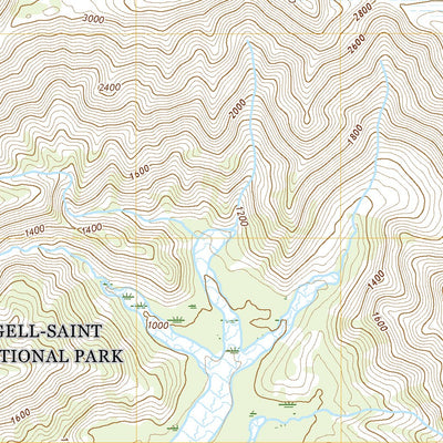 Bering Glacier A-1 SE, AK (2017, 25000-Scale) Preview 3