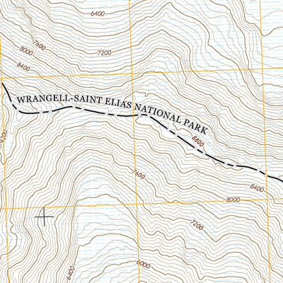 Bering Glacier C-7 SE, AK (2014, 25000-Scale) Preview 3