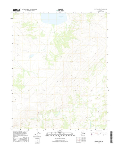 Bettles A-3 SW, AK (2016, 25000-Scale) Preview 1