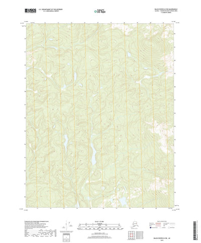 Black River B-4 SW, AK (2018, 25000-Scale) Preview 1
