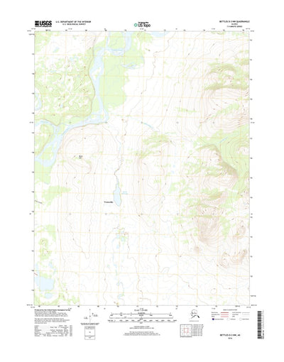 Bettles D-3 NW, AK (2016, 25000-Scale) Preview 1