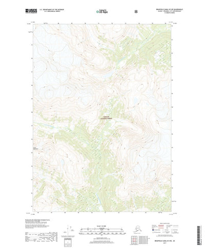 Bradfield Canal B-5 NE, AK (2017, 25000-Scale) Preview 1