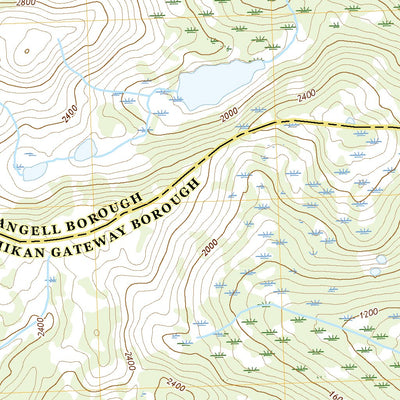 Bradfield Canal A-5 SE, AK (2017, 25000-Scale) Preview 3