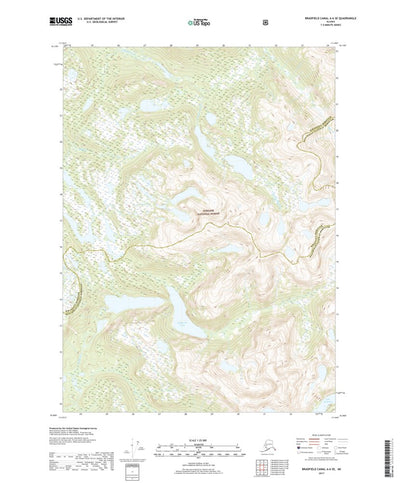 Bradfield Canal A-6 SE, AK (2017, 25000-Scale) Preview 1