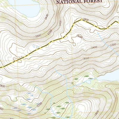 Bradfield Canal A-6 SE, AK (2017, 25000-Scale) Preview 2