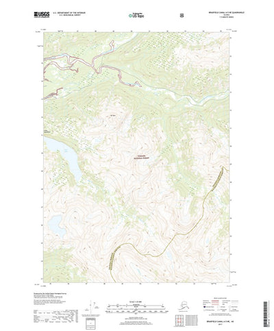 Bradfield Canal A-5 NE, AK (2017, 25000-Scale) Preview 1