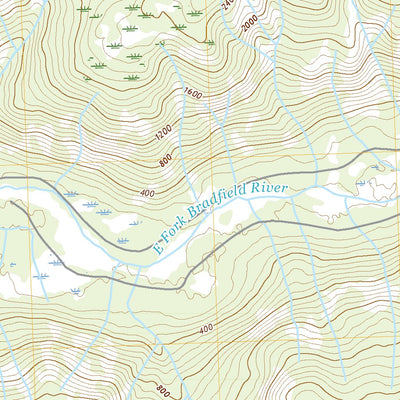 Bradfield Canal A-5 NE, AK (2017, 25000-Scale) Preview 3