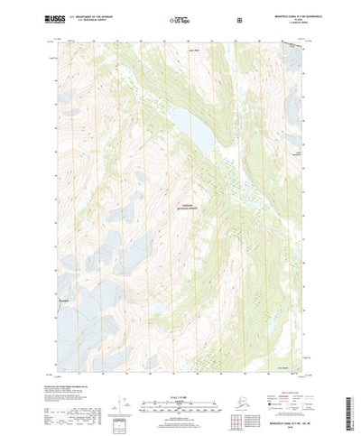 Bradfield Canal B-3 SW, AK (2018, 25000-Scale) Preview 1