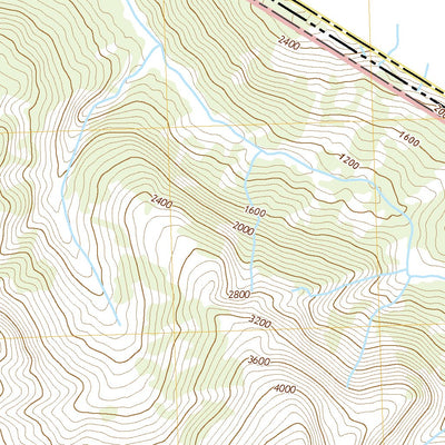 Bradfield Canal B-4 NW, AK (2017, 25000-Scale) Preview 3