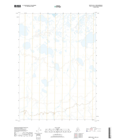 Bristol Bay A-1 NW, AK (2019, 25000-Scale) Preview 1