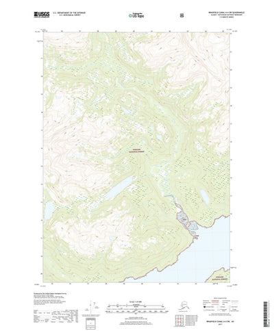 Bradfield Canal A-4 SW, AK (2017, 25000-Scale) Preview 1