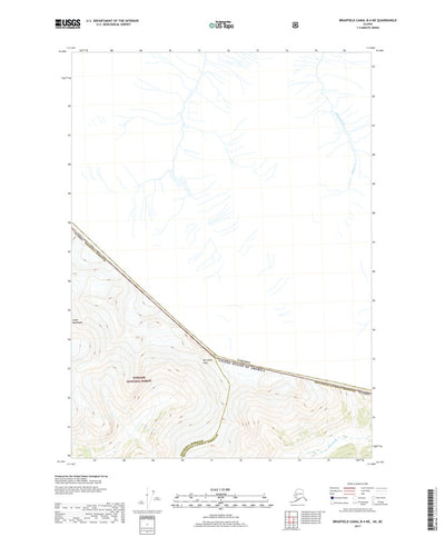 Bradfield Canal B-4 NE, AK (2017, 25000-Scale) Preview 1