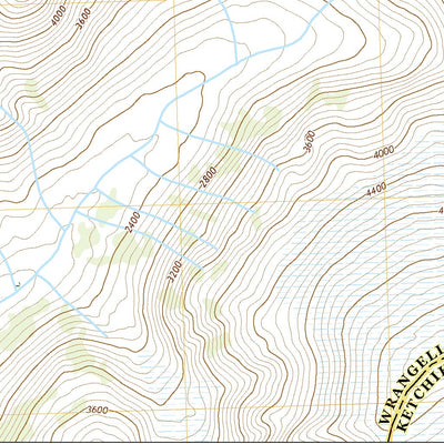 Bradfield Canal B-4 NE, AK (2017, 25000-Scale) Preview 3