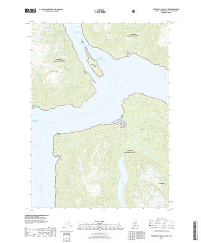 Bradfield Canal A-6 NW, AK (2017, 25000-Scale) Preview 1