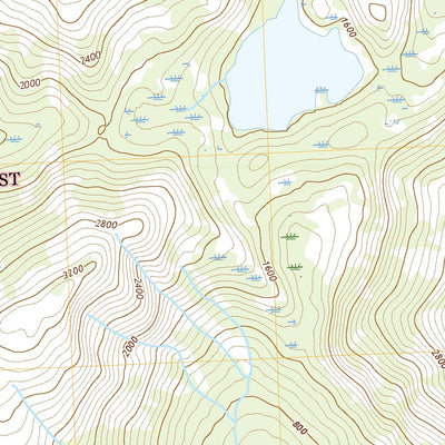 Bradfield Canal B-6 SW, AK (2017, 25000-Scale) Preview 3