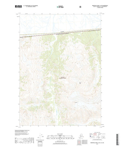 Bradfield Canal C-6 SE, AK (2017, 25000-Scale) Preview 1