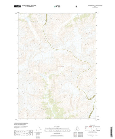 Bradfield Canal B-4 SE, AK (2017, 25000-Scale) Preview 1