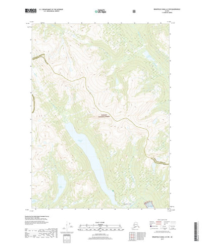Bradfield Canal A-5 SW, AK (2017, 25000-Scale) Preview 1
