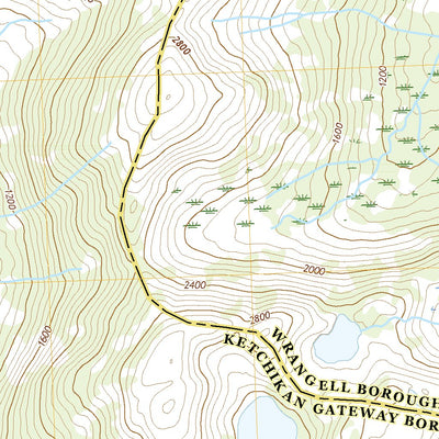 Bradfield Canal A-5 SW, AK (2017, 25000-Scale) Preview 3
