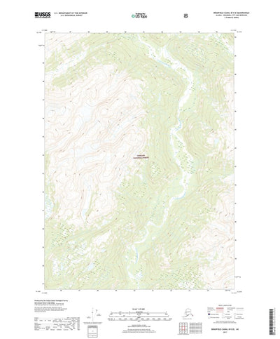 Bradfield Canal B-5 SE, AK (2017, 25000-Scale) Preview 1