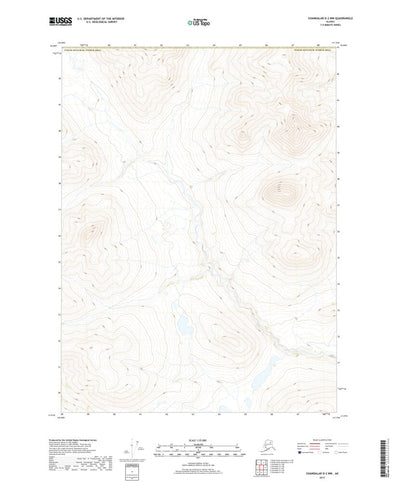 Chandalar D-2 NW, AK (2017, 25000-Scale) Preview 1