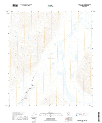 Chandler Lake A-3 NW, AK (2019, 25000-Scale) Preview 1