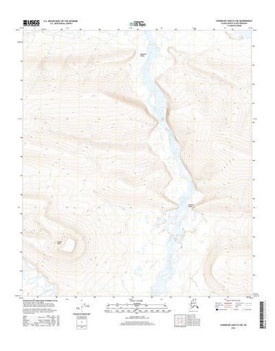 Chandler Lake D-4 NE, AK (2016, 25000-Scale) Preview 1