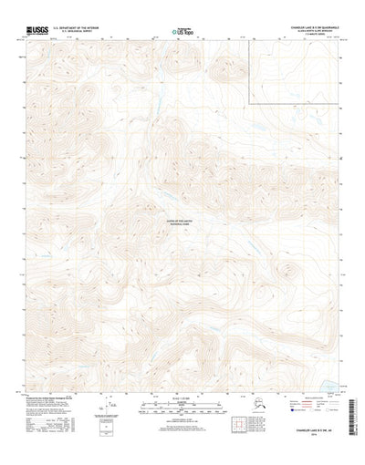Chandler Lake B-5 SW, AK (2016, 25000-Scale) Preview 1