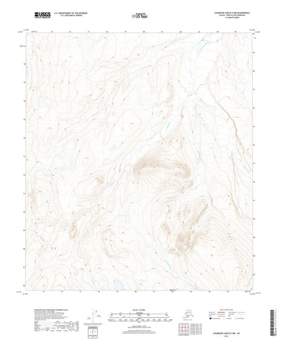Chandler Lake B-2 NW, AK (2017, 25000-Scale) Preview 1