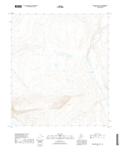 Chandler Lake C-2 NE, AK (2017, 25000-Scale) Preview 1