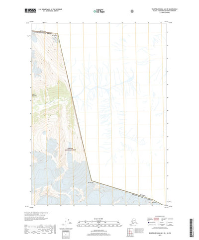 Bradfield Canal A-2 NE, AK (2018, 25000-Scale) Preview 1