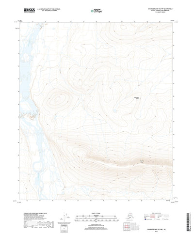 Chandler Lake D-2 NW, AK (2017, 25000-Scale) Preview 1
