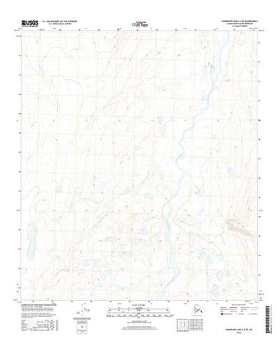 Chandler Lake C-3 SE, AK (2016, 25000-Scale) Preview 1