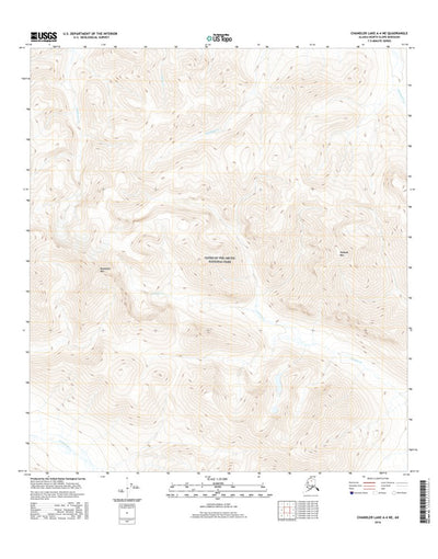 Chandler Lake A-4 NE, AK (2016, 25000-Scale) Preview 1