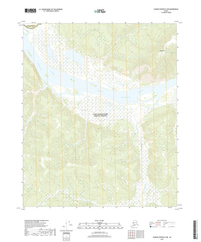 Charley River B-3 SW, AK (2018, 25000-Scale) Preview 1