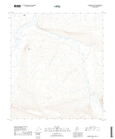 Chandler Lake C-2 NW, AK (2017, 25000-Scale) Preview 1