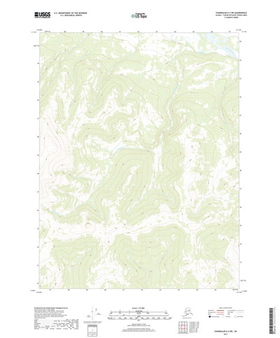 Chandalar A-2 SW, AK (2017, 25000-Scale) Preview 1