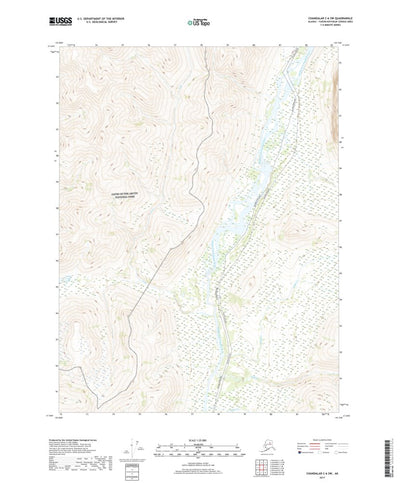 Chandalar C-6 SW, AK (2017, 25000-Scale) Preview 1