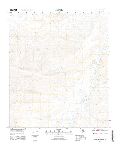 Chandler Lake D-3 NW, AK (2016, 25000-Scale) Preview 1