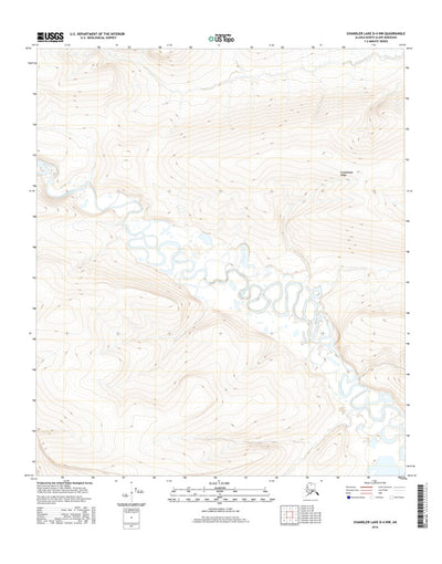Chandler Lake D-4 NW, AK (2016, 25000-Scale) Preview 1