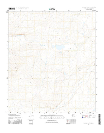 Chandler Lake D-3 SE, AK (2016, 25000-Scale) Preview 1