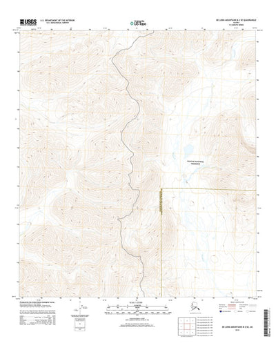 De Long Mountains B-2 SE, AK (2015, 25000-Scale) Preview 1