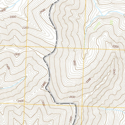 De Long Mountains B-2 SE, AK (2015, 25000-Scale) Preview 2