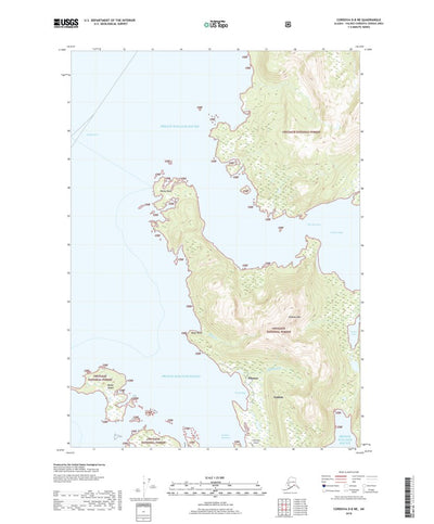 Cordova D-8 NE, AK (2018, 25000-Scale) Preview 1
