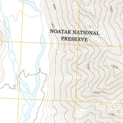 De Long Mountains B-1 NE, AK (2015, 25000-Scale) Preview 2
