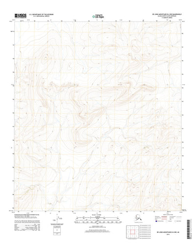 De Long Mountains B-4 NW, AK (2015, 25000-Scale) Preview 1